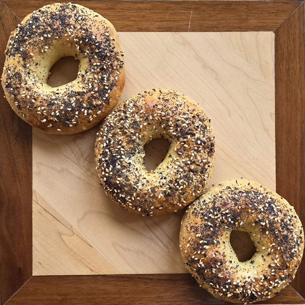 Sourdough Everything Bagel Trio