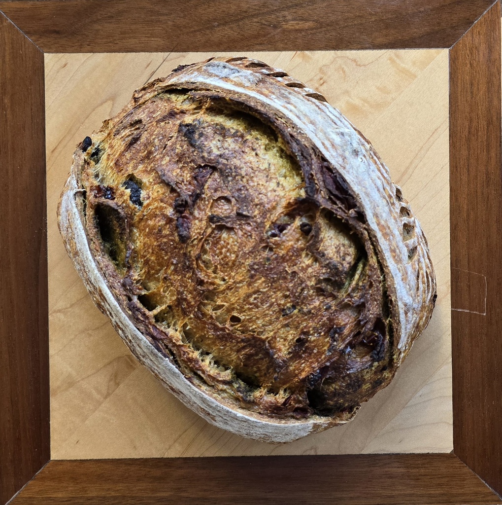 Sundried Tomato, Basil & Asiago Sourdough