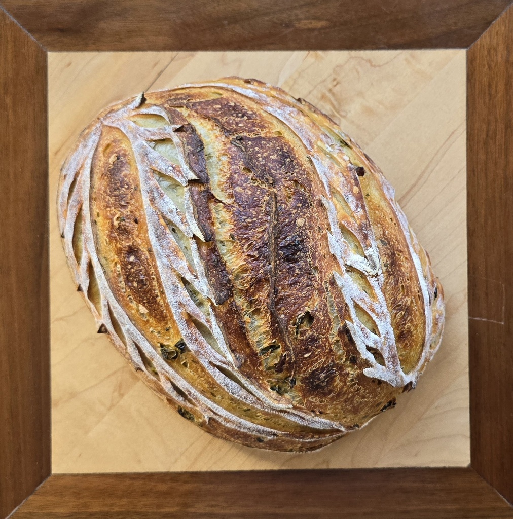 White Cheddar, Jalapeno & Bacon Sourdough